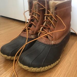 Women’s Bean Boots, 8" Shearling-Lined